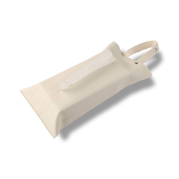 Libero Hanging Tissue Case (Tissue) Can be hung on your car (White