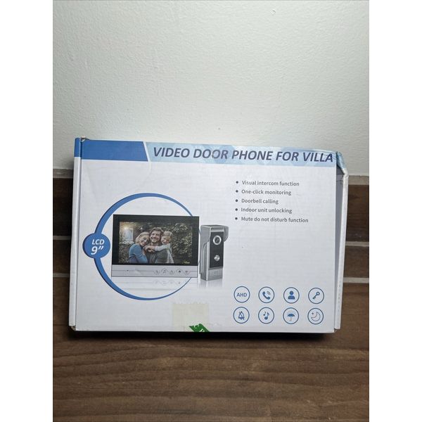 Video Intercom for Front Door 9in LCD