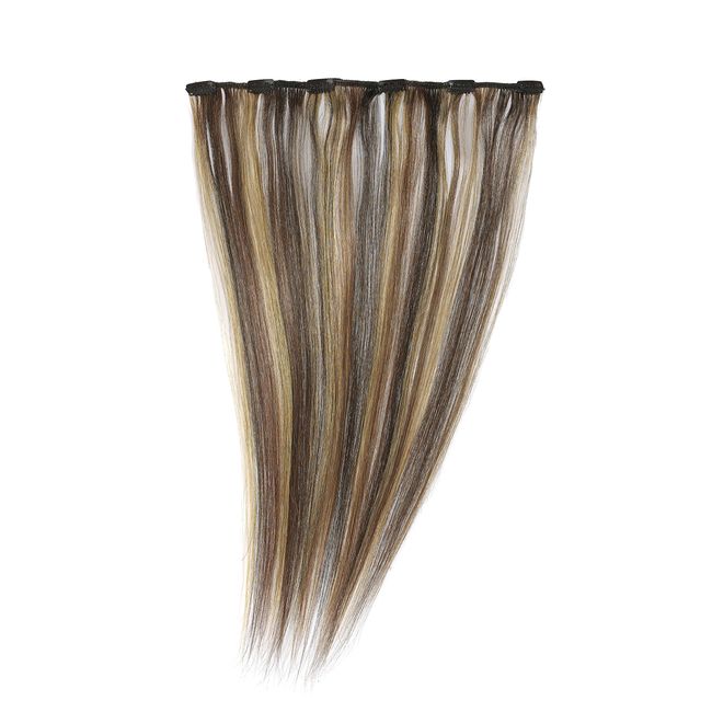 American Dream Clip in Extension Human Hair Number 2/27/33, Mixed Dark Brown and Reds, 18-Inch