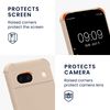kwmobile Smartphone Shoulder Case for Google Pixel 8a - TPU Cover Shoulder Strap Cream