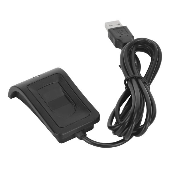 USB Fingerprint Reader, Computer Fingerprint Reader, Auto Calibration Recognition Fingerprint Key Reader Fingerprint Scanner for PC, Windows Password Free Operation