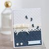 Bira Craft 5" x 7" Embossing Folder, Valentine's Day Embossing Folder, Assorted Designs. (Heart)