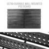 30 Bin Wall Mount Storage Rack for Garage Shed Warehouse Hardware Tools Nails