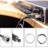 KYRYD 5.5 x 2.1 MM 10A DC Power Jack Socket with Mount Connector Adapter, Female Panel Mount Socket with Cable & Barrel Jack Plug
