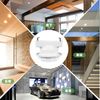 Pispoer | E26 Base Conversion Adapter | Square Pull Lamp Socket | Fits E26 Base | Square Hook Cylin | Bulb Socket | Easy Installation | PSE Certified| White | 1 Pack |