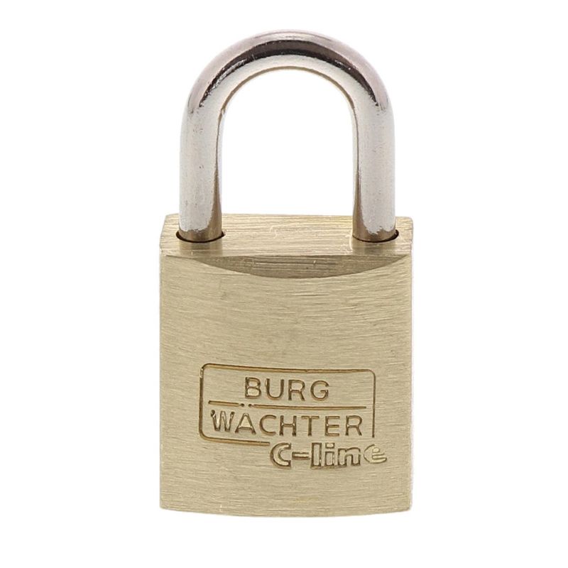 BURG-WÄCHTER padlock, set of 4, 3 mm shackle thickness, 4 keys, Quadro ...