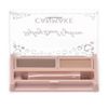 Canmake Styling Dual Eyebrow 01 Natural Brown Wax Base x Powder Base Fluffy 3D Eyebrow