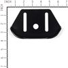 Briggs and Stratton 1740912BMYP Skid, Height Adjust, Black