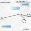 GERMAN STAINLESS HARTMAN MICRO ALLIGATOR FORCEPS 5.5" SERRATED ENT INSTRUMENTS
