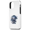 iPhone 12/12 Pro Cute Diet Ninja Protein Shake Skeleton Ninja Case