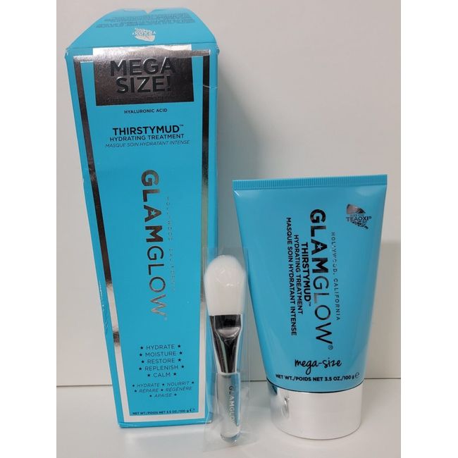 GLAMGLOW THIRSTYMUD Hydrating Treatment 3.5 fl oz with Brush