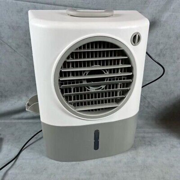 HESSAIRE MC18M White/Gray 1300 CFM Portable 500sqft  Air Evaporative Cooler