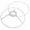 20cm Metal Ring Set for Making Light & Lamp Shade Crafts