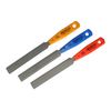 Bass Guitar Nut File Set, 3 double sided, w/ case