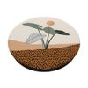 Elephant Ears Patterned Landscape And Green Botanical Leaves PopSockets Swappable PopGrip