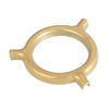 B&P Lamp® 3-Way Uno Bridge Adapter, Brass Plated & Lacquered