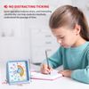 Secura 60-Minute Visual Countdown Timer for Kids & Office, Silent Time Management Tool (Blue & Star)