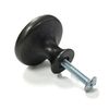 Personalized Ribbons Cabinet Knob (Black)