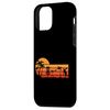 iPhone 12 mini Retro Sunset Disc Golf Motiv for Disc Golf Player Smartphone Case
