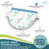 NOVEHA EXPRESS Warm Compress Individual Eye Mask | Moist Hot Technology For Sensitive Dry Eyes - Relieves Stye & Pink Eye - Reusable Heat Water Treatment for Irritated Eyes and Eyelid Lumps