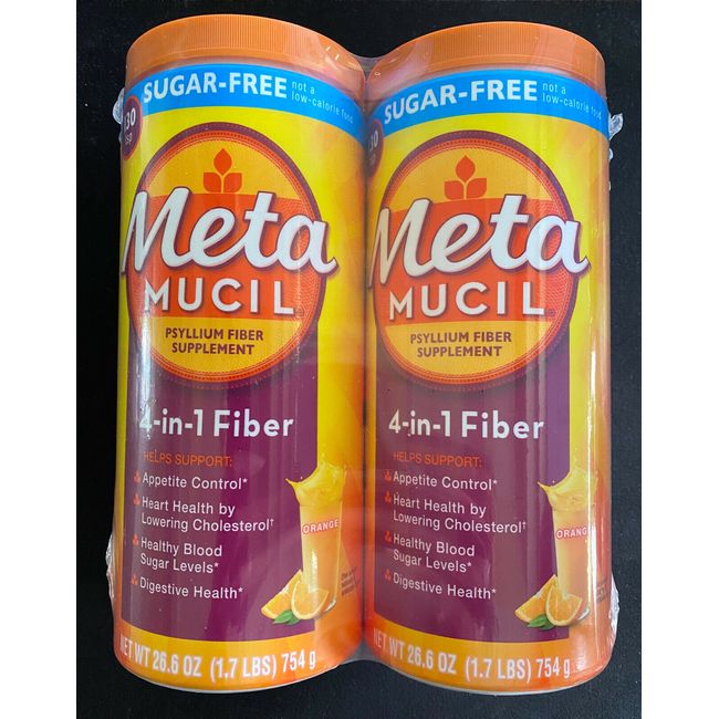 Metamucil MultiHealth Fiber, Sugar Free, 260 Doses NEW! Free Shipping!