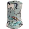 The Big One UNICORNS Plush Microfleece Throw Blanket Oversized 60 x 72 NWT