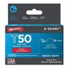 Arrow Fastener 504M1 1/4 T50 Monel Staples