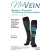 NuVein Men's Standard NV2102, Black, X-Large