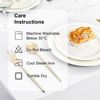 DWCN White Table Cloth Party Wipe Clean Tablecloth Wipeable Tablecloths Rectangular 140x240cm(55x95in) Water Resistant Tablecloth Polyester