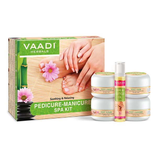 Vaadi Herbals Pedicure Manicure Spa Kit 135g
