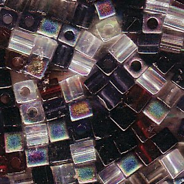 boxdisplays Miyuki 4MM Squares PEBBLESTONBE SB4-MIX13