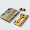 Professional Adjustable Hair Clipper Replacement Blades Set #2161 Compatible w/ Whal 5 Star Series Senior Cordless Magic Hair Clippers 8148 (Gold)