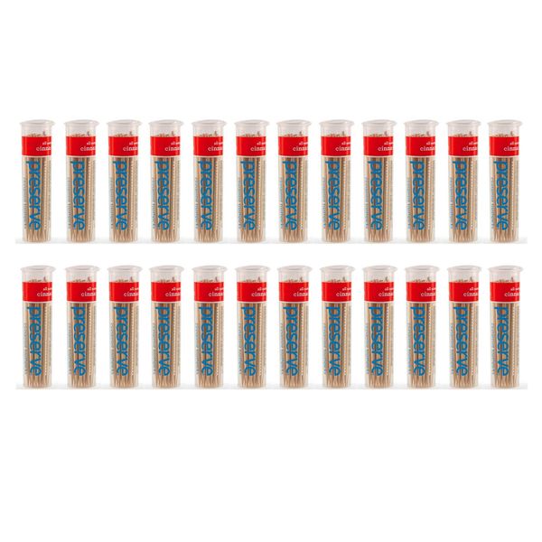 Preserve Toothpicks, Cinnamint, 24 canisters