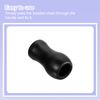 sourcing map 24Pcs Cord Knobs, 30mm Window Blind Tassels Plastic Pull Cord Tassel Drops Pull End Pendant for Window Blinds Shade Curtain, Black
