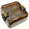 Medieval Replicas SOLID Brass Brunton 3 inch Compass Collectibles Compass Gift Item POCKET COMPASS