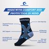 Compressa Compression Socks for Women & Men - Ankle Compression Sleeve with Premium Non-Slip Support Joint Pain, Muscle Recovery, Arthritis Relief, Injury Recovery, & More (1 Pair - Open Toe)