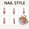 False Nails Exquisite Nail Tablets Glossy Nail Patches for Woman Girl Nail Care Home Salon