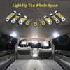 17PCS White Interior LED Lights Bulb Package Kit for 2007-2014 Chevy Tahoe +TOOL