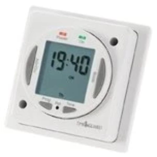 Timeguard NTT03 24-Hour/7-Day Compact Electronic Immersion Heater Timeswitch,White