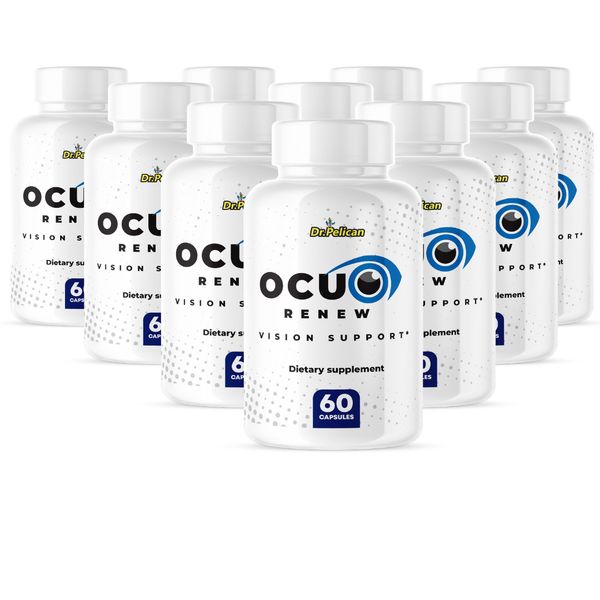 Ocu Renew- Eye Support- 10 Bottles- 600 Capsules