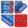 AOICRIE 4pcs 4 Channel DC 5V Relay Module with Optocoupler Isolation Support High/Low Level Trigger Expansion Board for Raspberry Pi