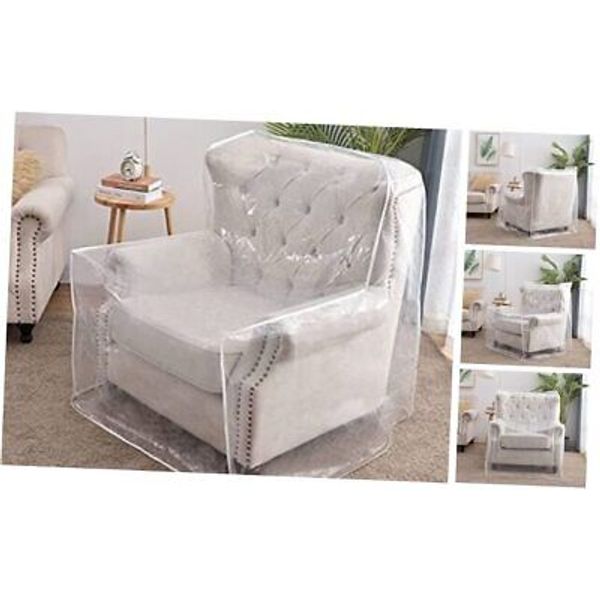 Plastic Armchair Chair Covers for Pets, Waterproof Heavy Duty Plastic 1 Pcs