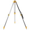 DEWALT Tripod Stand, Heavy Duty, Construction Tripod, Built-In Strap for Easy Transport on Jobsites (DW0737)