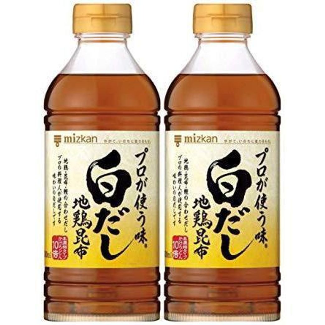 Mizkan Shiro Dashi Professional Taste 500ml x 2 Bottles