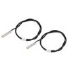 sourcing map 50 K Temperature Sensor Probe 50 cm Digital Thermometer Extension Cable Pack of 2
