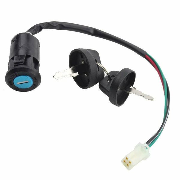 4 WIRE KEY SWITCH START IGNITION FOR TAO TAO 110cc 125cc ATV *OEM* 