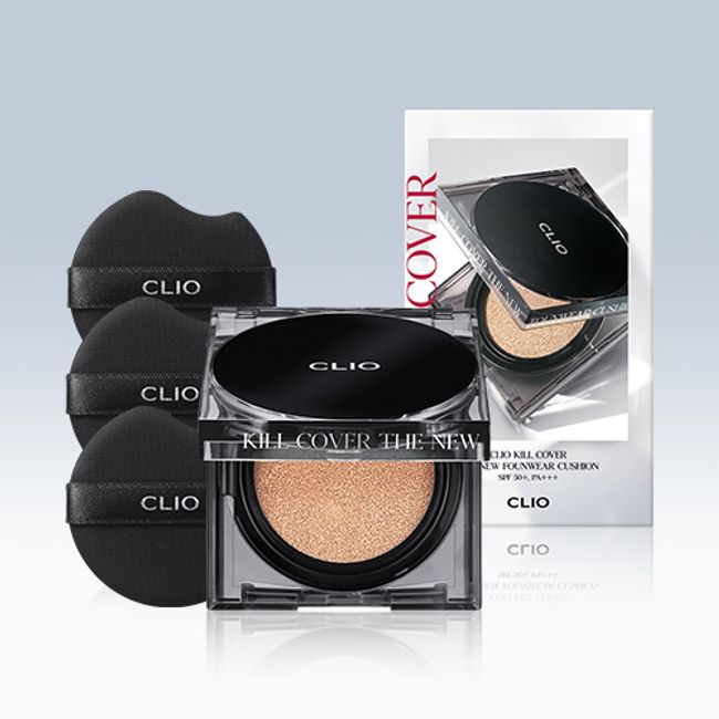 [NEW] Clio Kill Cover The New Founwear Cushion Special Set [Original + Refill + 3 Puffs]