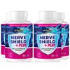 Nerve Shield + PLUS- Brain Support- 4 Bottles- 240 Capsules