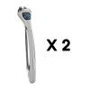 Dorco Pace 4 Pro - Four Blade Razor Shaving System - 2 Replacement Handles (Handles Only)