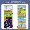 Magnetic Portable Playboard Construction Site Engineering Vehicles (44 Pcs)